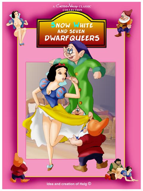 Cartoon Valley - Snow White & The Seven Dwarf Queers